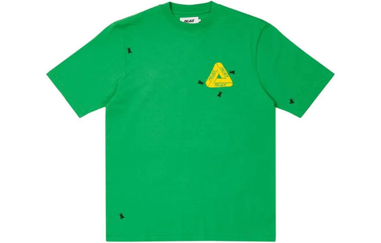 PALACE Fly TShirt Green Triangle Logo Short Sleeve Green T-Shirt P20ES011