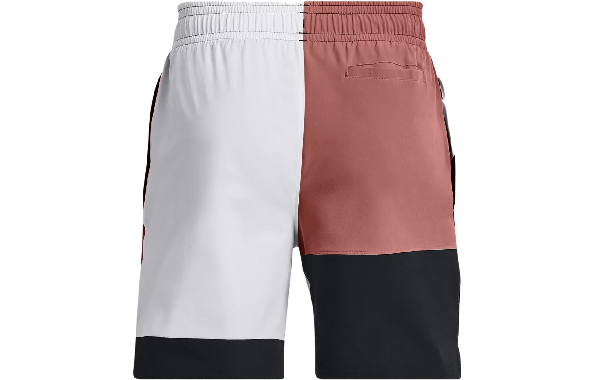 Under Armour Curry Woven 7 inch Basketball Shorts 'Black Pink White' 1377306-604