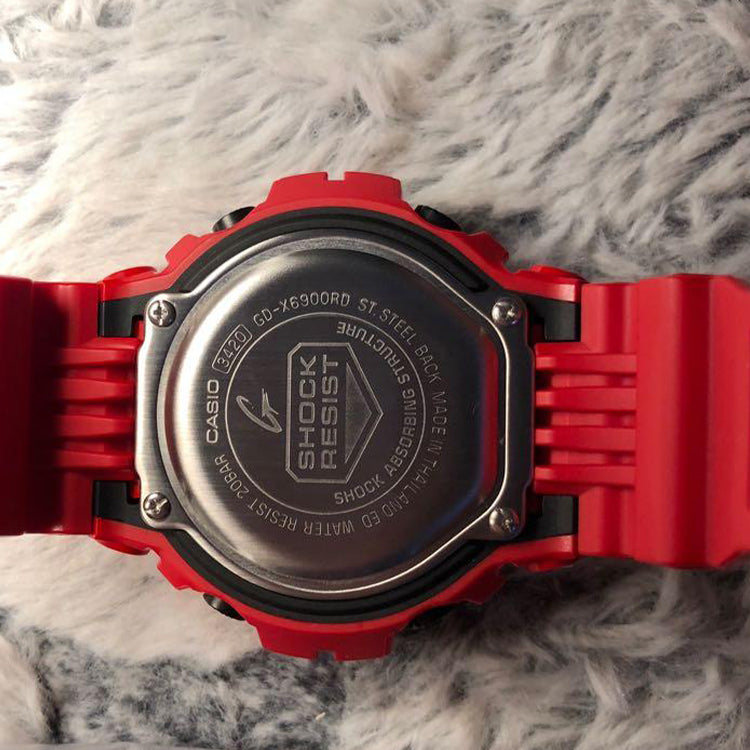 CASIO G-Shock Digital 'Red' GD-X6900RD-4