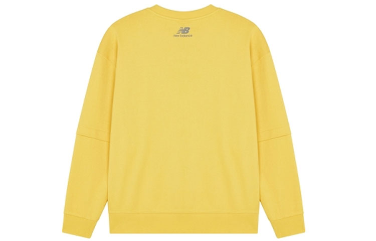 New Balance Pocket Sweatshirt Asia Sizing 'Yellow' AMT21369-HCM