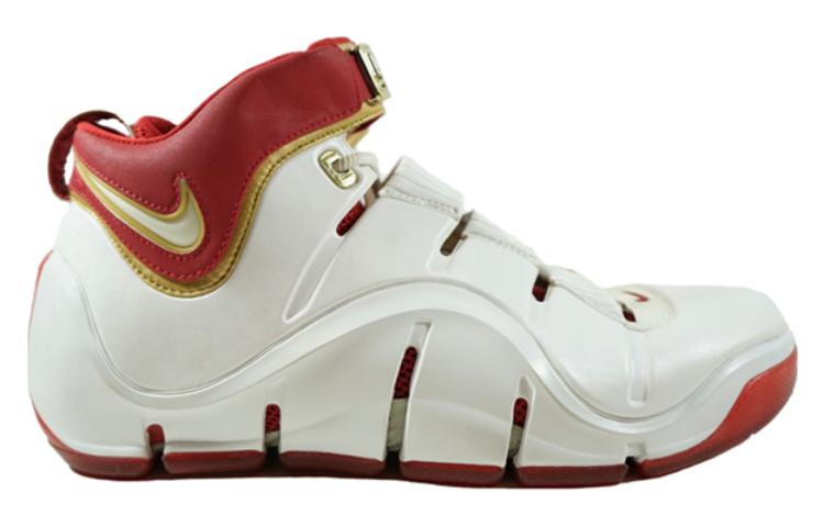 Nike LeBron 4 Home PE 'White Red' 314647-114