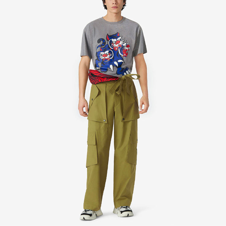 KENZO x Kansaiyamamoto Men's SS21 Crew Neck Grey FB55TS0714SJ-95