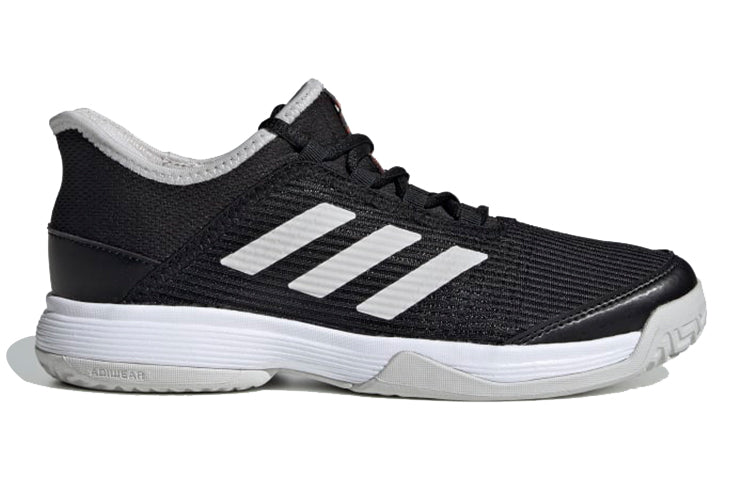(GS) adidas Adizero Club J Shoes Black/Grey EF0601