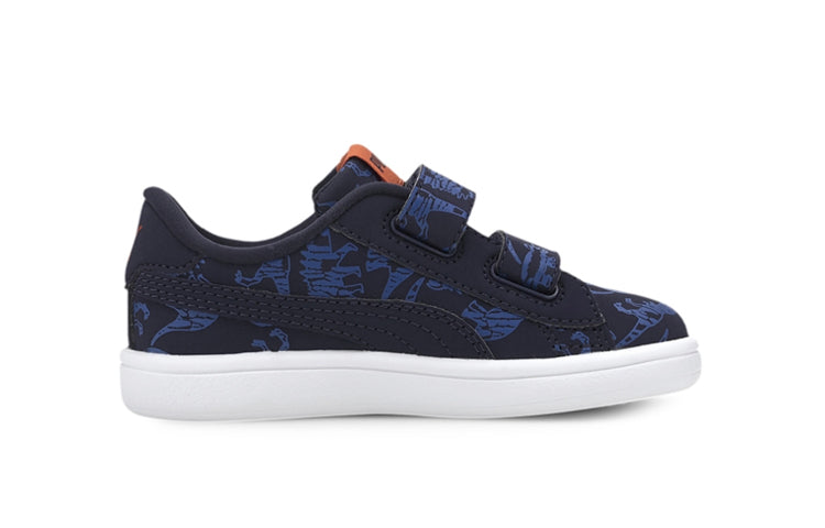 PUMA SMASH V2 ARCHEO V IN 'Blue White' 373139-02