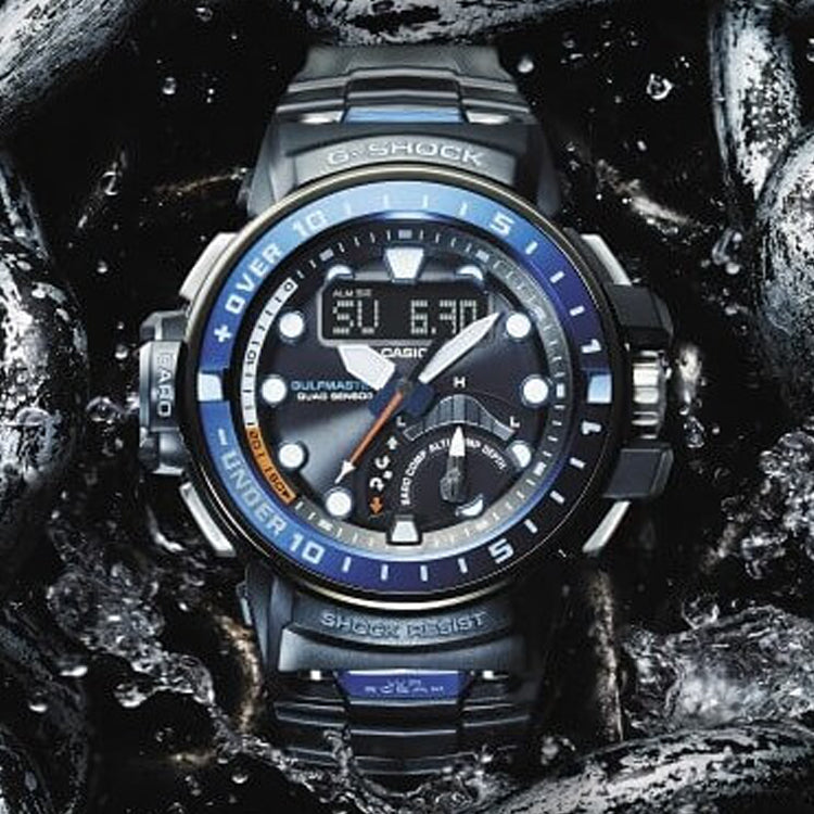 CASIO G-Shock Gulfmaster 'Black' GWN-Q1000-1APR