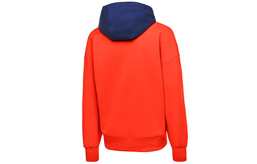PUMA x ADER ERROR Hooded Vest Crewneck Sweatshirt Set 'Orange Navy' 576953-42