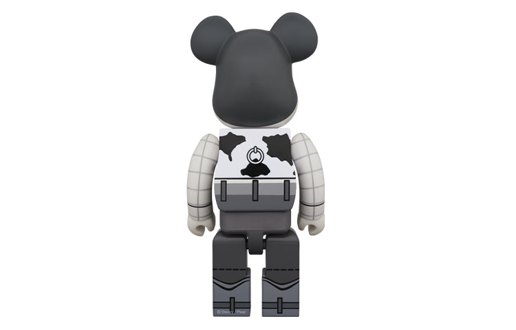 BE@RBRICK Woody B&W Ver 400% Black White WOODY-B&W