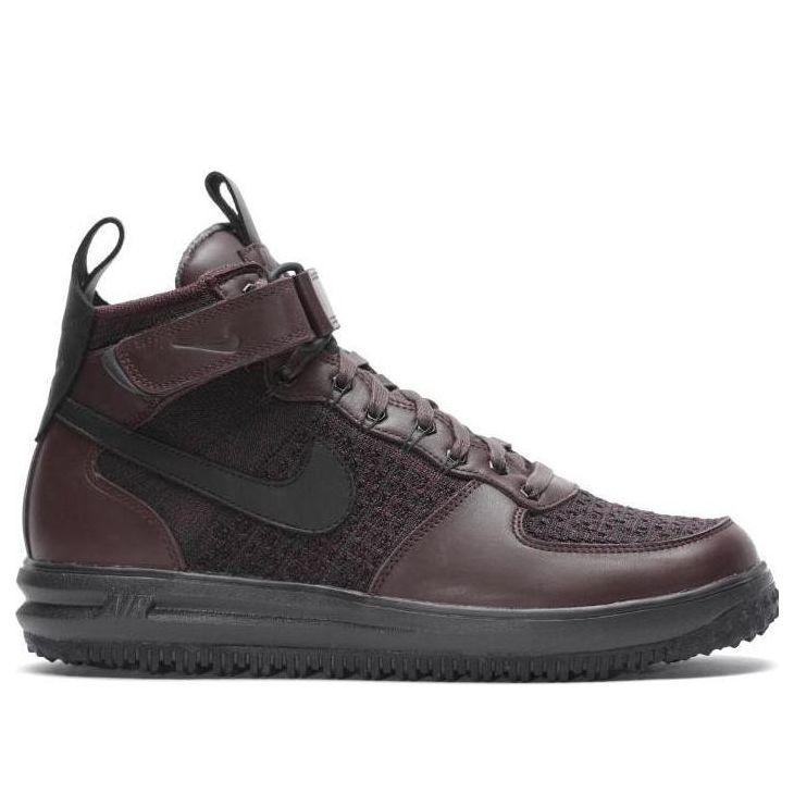Nike Lunar Force 1 Flyknit Workboot 'Deep Burgundy' 855984-600
