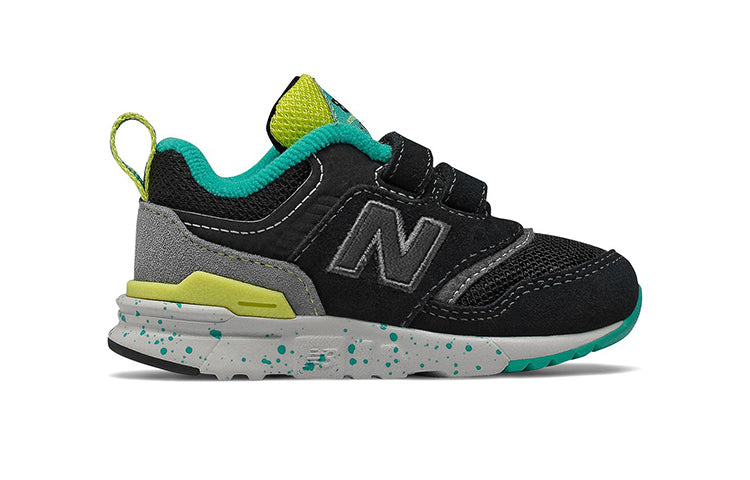 New Balance Hook / Loop 997H Black / Yellow Toddler IZ997HCX