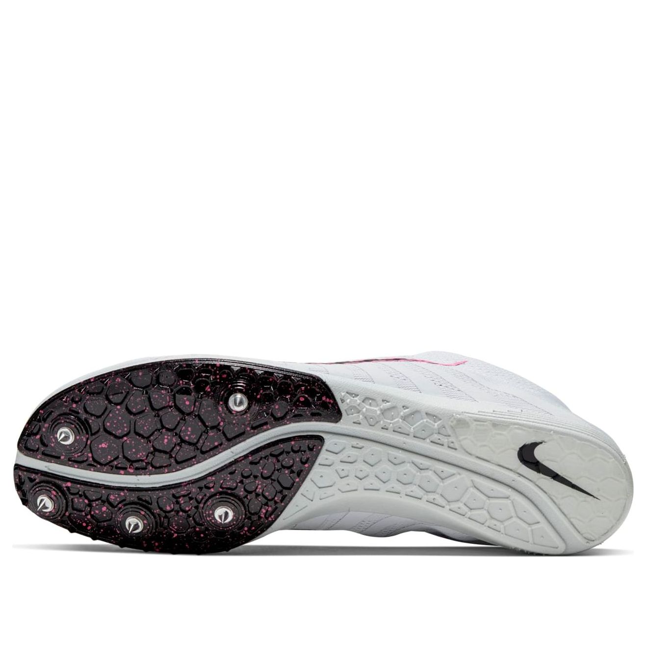 Nike Air Zoom Rival Distance Spikes 'Pure Platinum Pink Blast' 819164-002