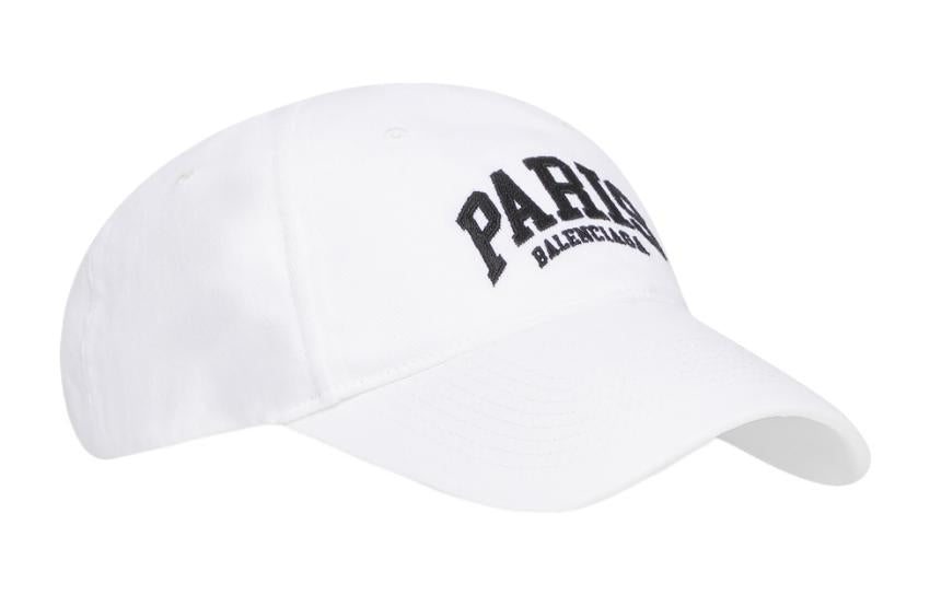 Balenciaga Paris Logo Baseball Cap 'White' 680748410B29060