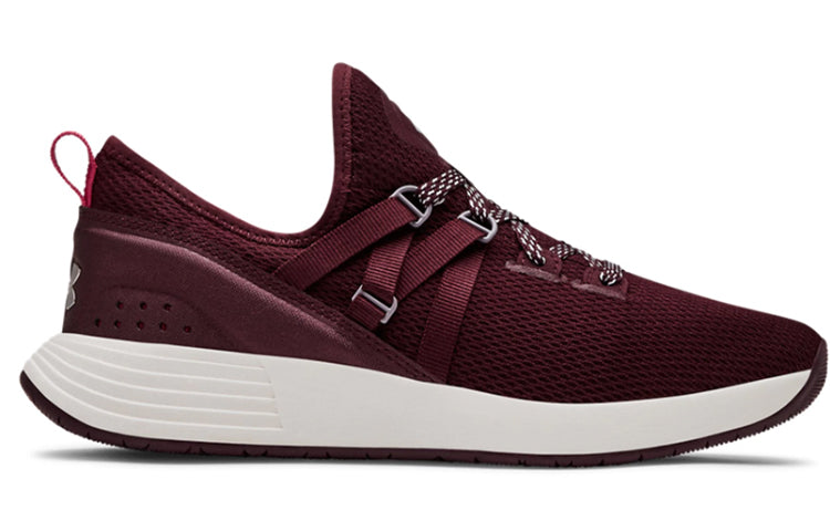 (WMNS) Under Armour Breathe Trainer 'Dark Maroon' 3021335-500