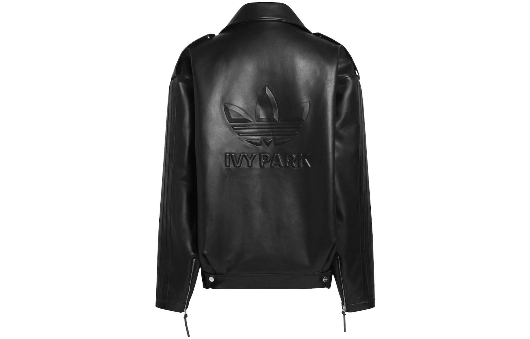 adidas IVY PARK Moto Tour Jacket 'Black' IK9636