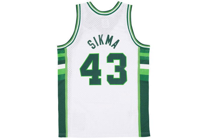 Mitchell & Ness NBA Swingman Jersey ' Milwaukee Bucks - Jack Sikma 1988-89' SMJYCP19228-MBUWHIT88JSI