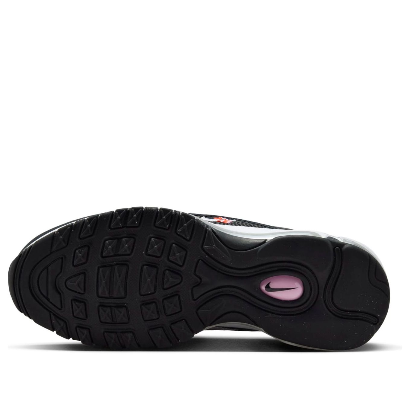 (GS) Nike Air Max 97 'Black Pink Rise Picante Red' FV0638-001