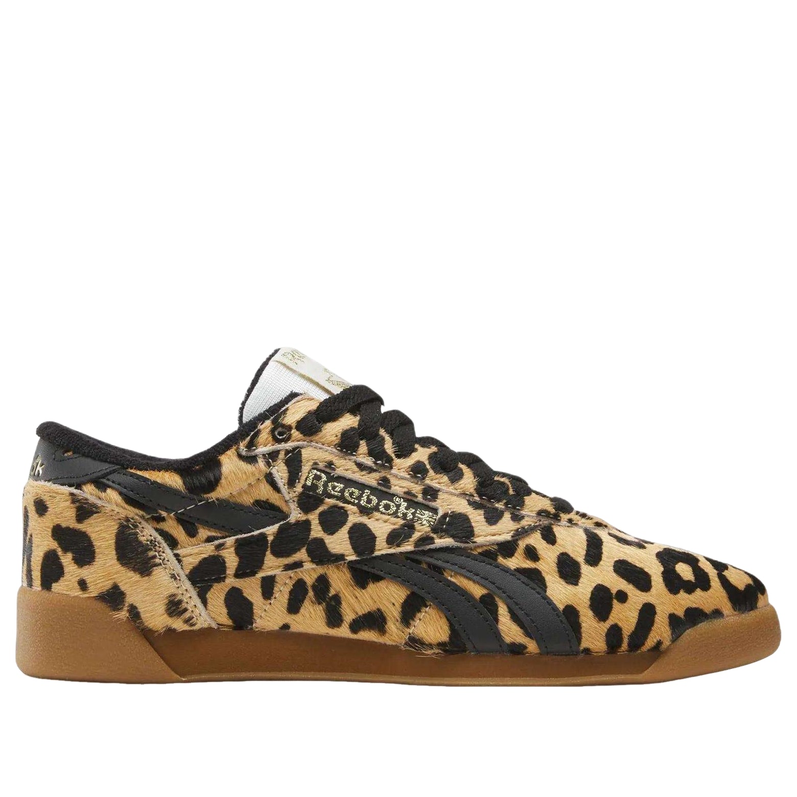 (WMNS) Reebok Freestyle Lo Shoes 'Cheetah Black Chalk' 100263620