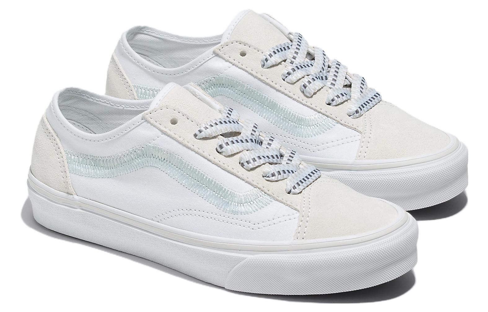 Vans Old Skool Tapered Embroidery 'True White' VN0005UGW00