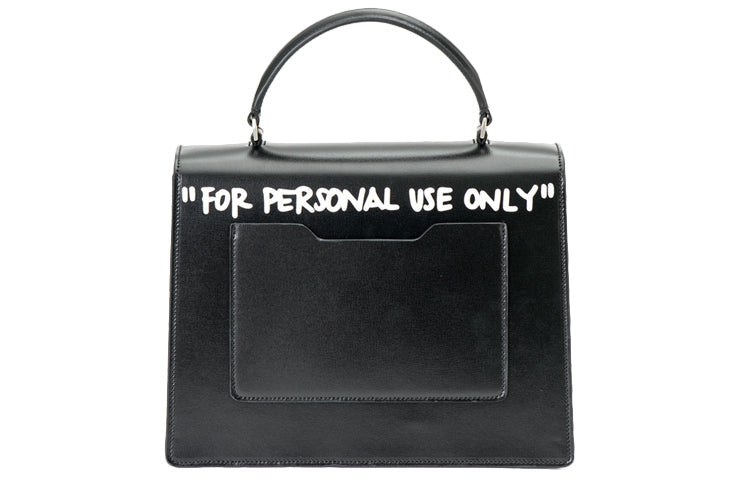(WMNS) Off-White Cash Inside Logo Shoulder Bag Black OWNA093E19F591101001