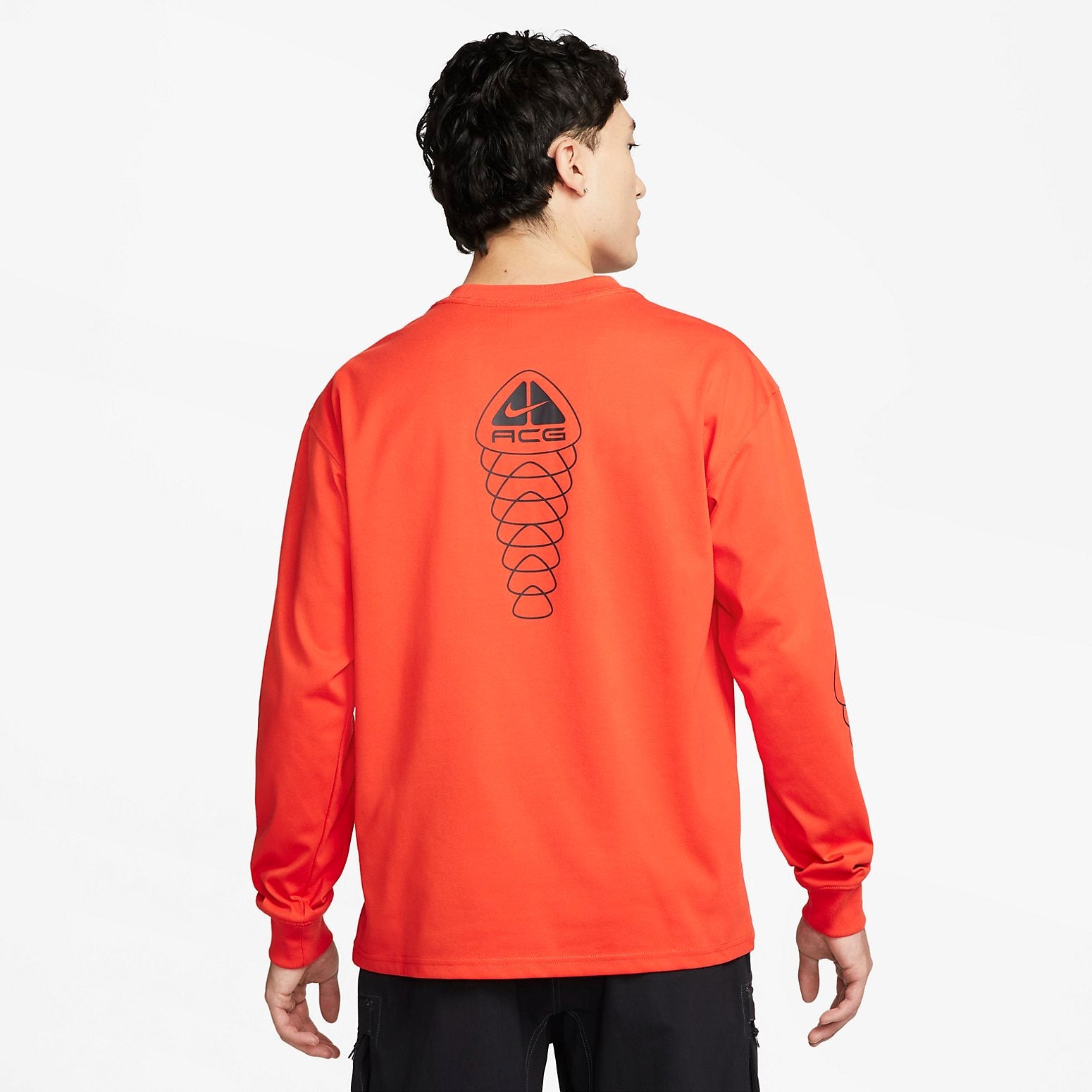 Nike ACG Long Sleeve Shirt 'Picante Red' DX9455-633