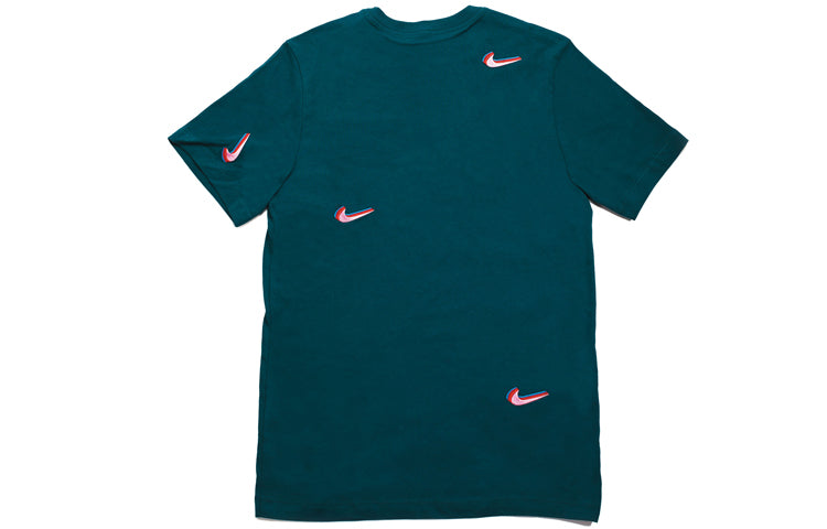 Nike SB Skateboard x Parra Pocket Midnight Turq Tee Dark green BV7055-347
