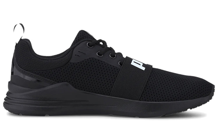 PUMA Wired Run 'Black White' 373015-01
