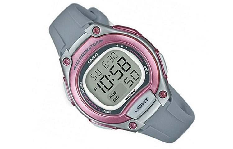 CASIO Vintage Sports Fashion Pink Digital LW-203-8AVDF