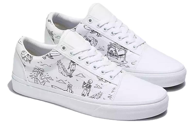 Vans Old Skool 'True White Marble' VN000D3HBPD