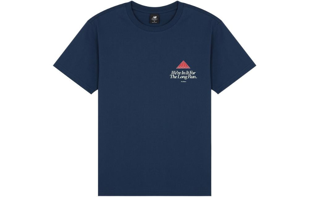 New Balance x ANB Sport T-Shirt Asia Sizing 'Blue' AMT22375-BGV