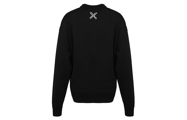 KENZO Logo Sweatshirt 'Black' FA65SW5214MS-99