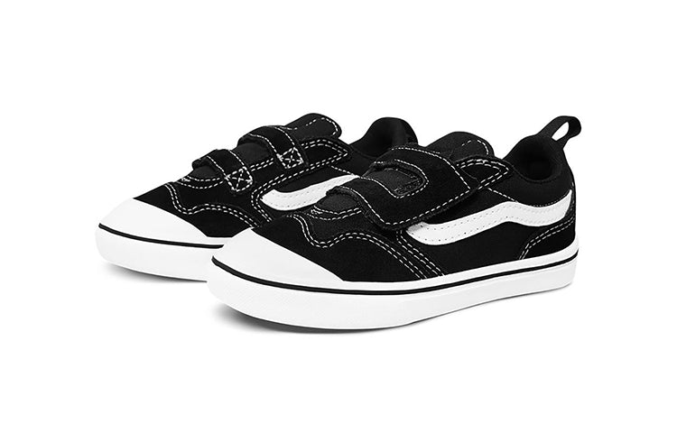Vans Toddler ComfyCush New Skool V Shoes (1-4 years) 'Black White' VN0A4TZH6BT