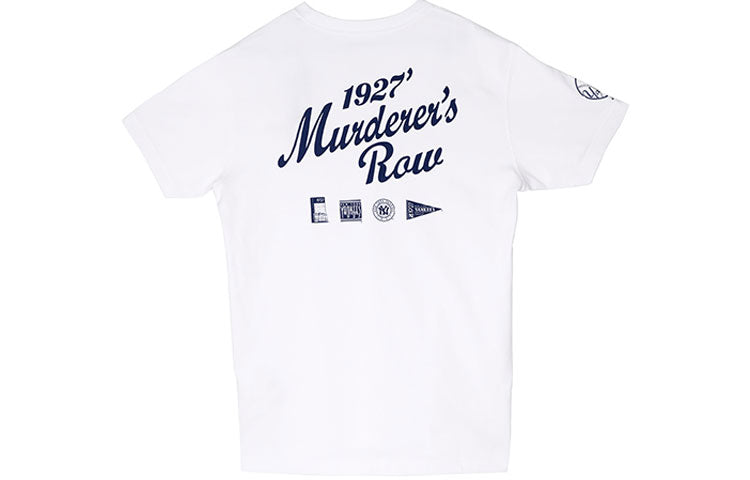 New Era Unisex MLB Series New York Yankees Logo Tee White 11929688