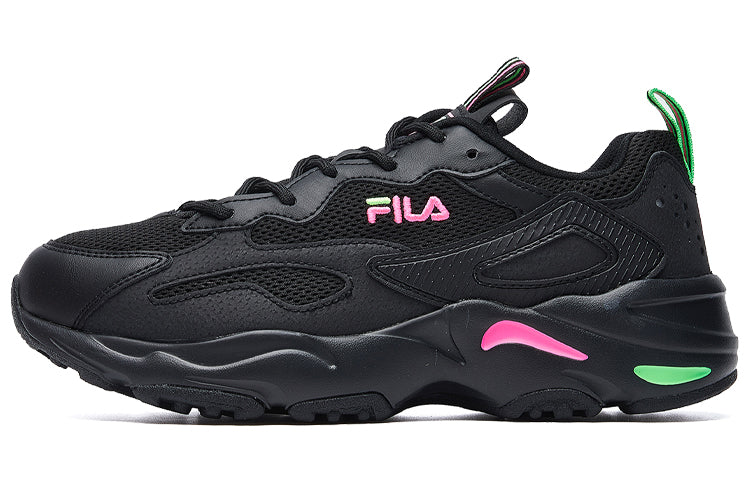 (WMNS) FILA TRACER vintage Black/pink/green F12W021116FBK