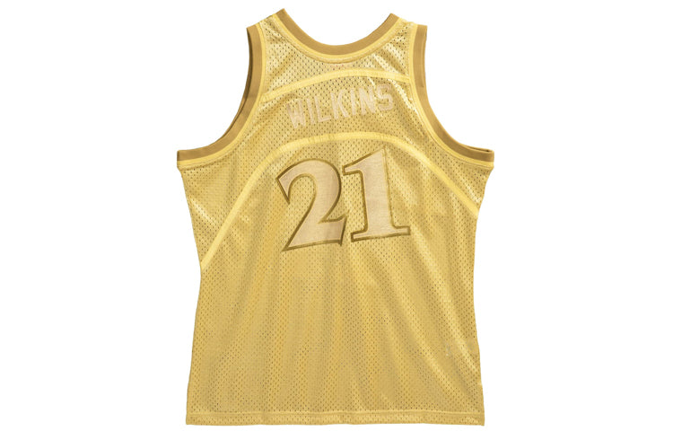 Mitchell & Ness NBA Swingman Jersey ' Atlanta Hawks - Dominique Wilkins 1986-87' SMJYBW19079-AHAMTGD86DWI