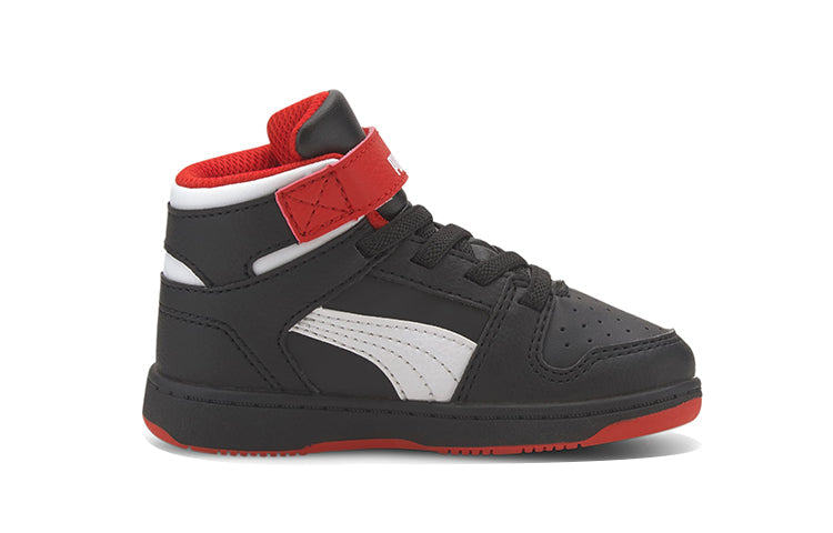 (TD) PUMA Rebound Lay-up Sl Sneakers Black/Red 370489-08