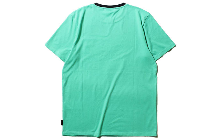 Men's Timberland SS20 CoolMax Logo Short Sleeve Round Neck Green A1Z18X93
