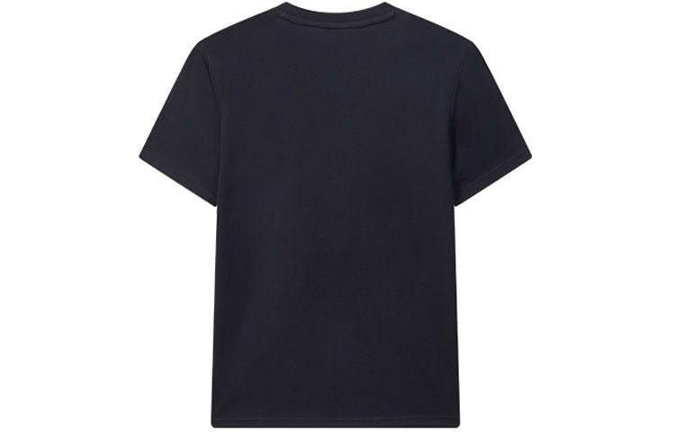 FILA Logo Alphabet Printing Round Neck Loose Short Sleeve Blue F11M028101G-NV