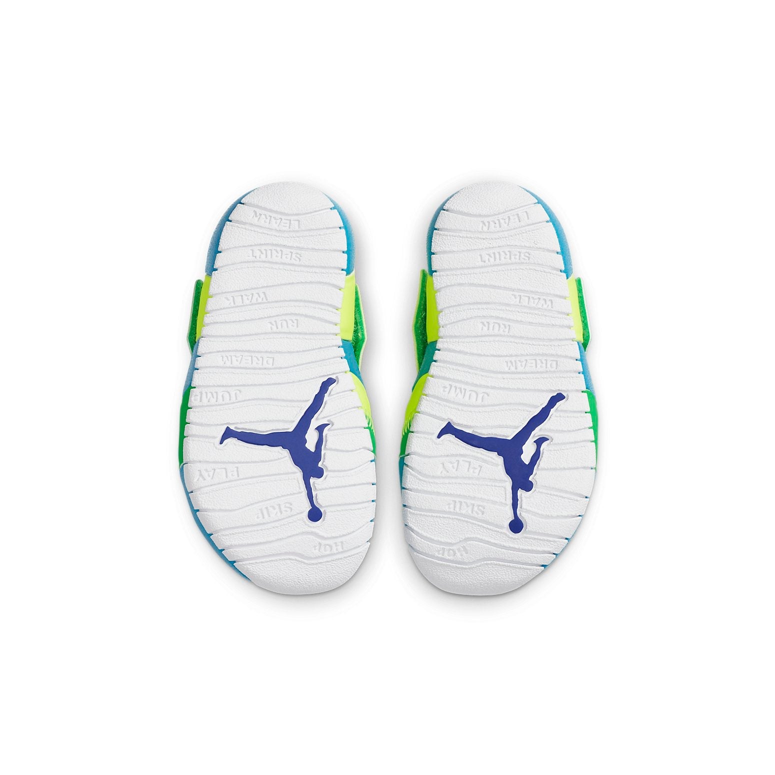 (TD) Air Jordan Flare Blue Green Sandals 'Blue Green' CI7850-300