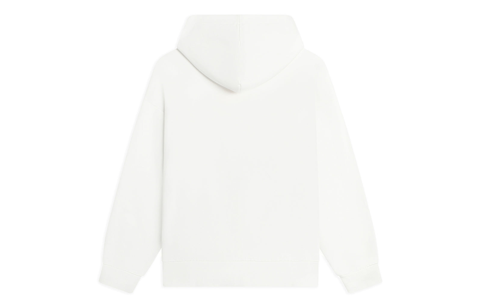 Li-Ning Embroidered Logo Hoodie 'Creamy White' AWDSF73-1