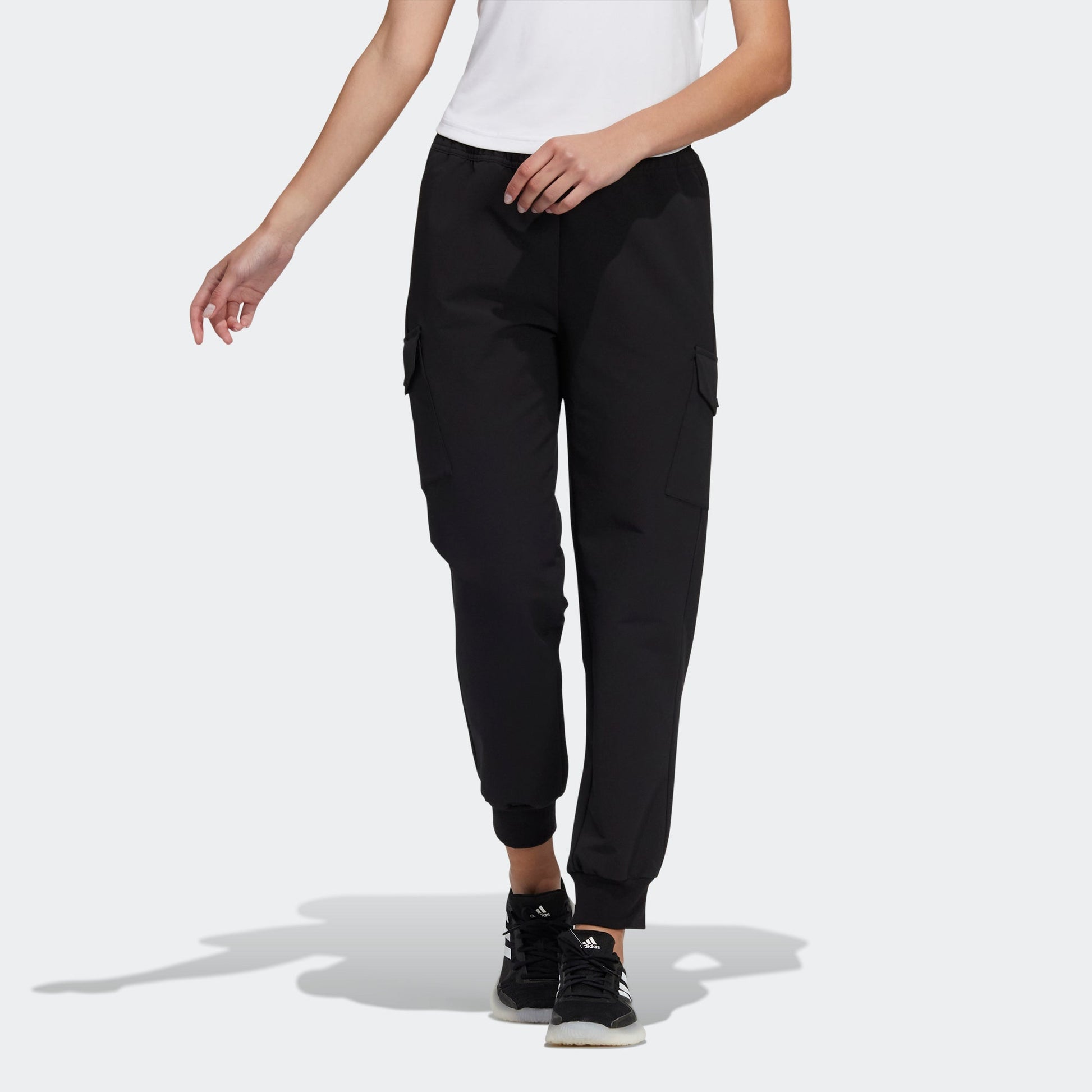 (WMNS) adidas STR Warm Woven Pants Asia Sizing 'Black' H09758