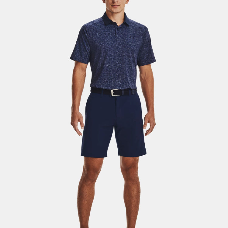 Under Armour Iso-Chill Heather Polo Shirt 'Navy' 1377294-410