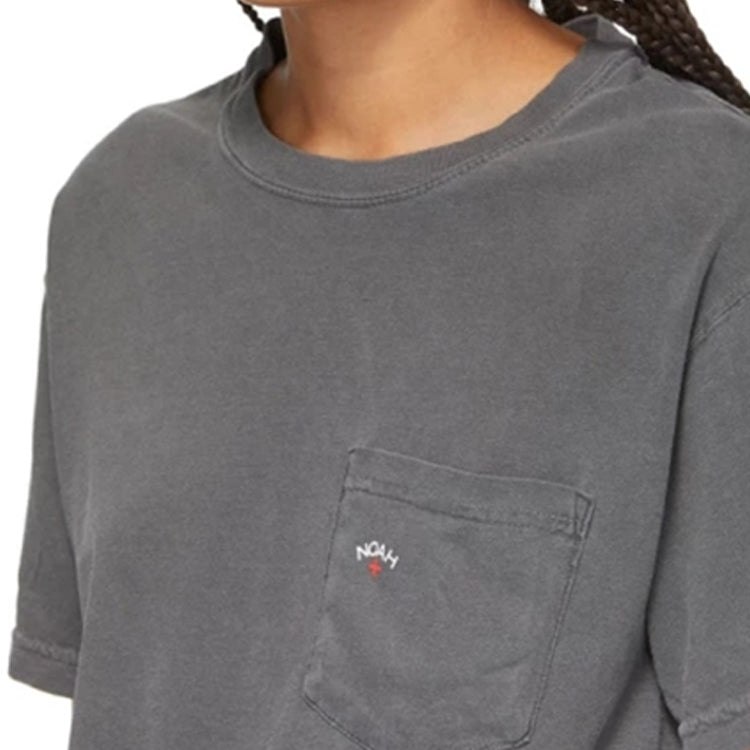 NOAH POCKET TEE Short Sleeve Unisex Gray PT1FW19PEP