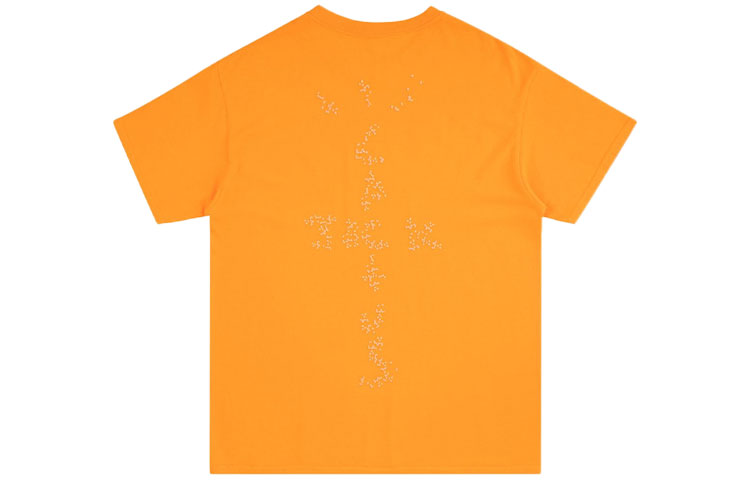 Travis Scott x Mcdonald Cactus Jack Unisex Round-neck Yellow CJMD-SS12