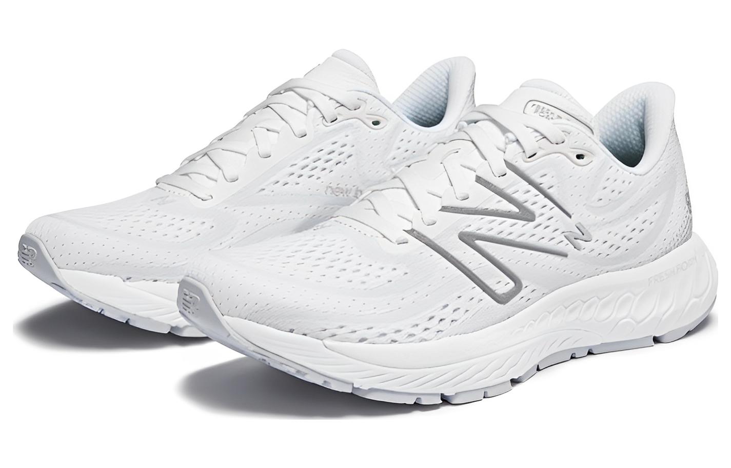 (WMNS) New Balance Fresh Foam X 880v13 Standard 'White Silver Metallic' W880W13