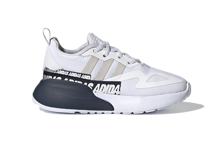 (TD) adidas ZX 2K 'Wordmark Heel Stripe - White' FY2636