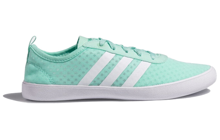 (WMNS) adidas neo Qt Vulc 2.0 'Green White' EE4942