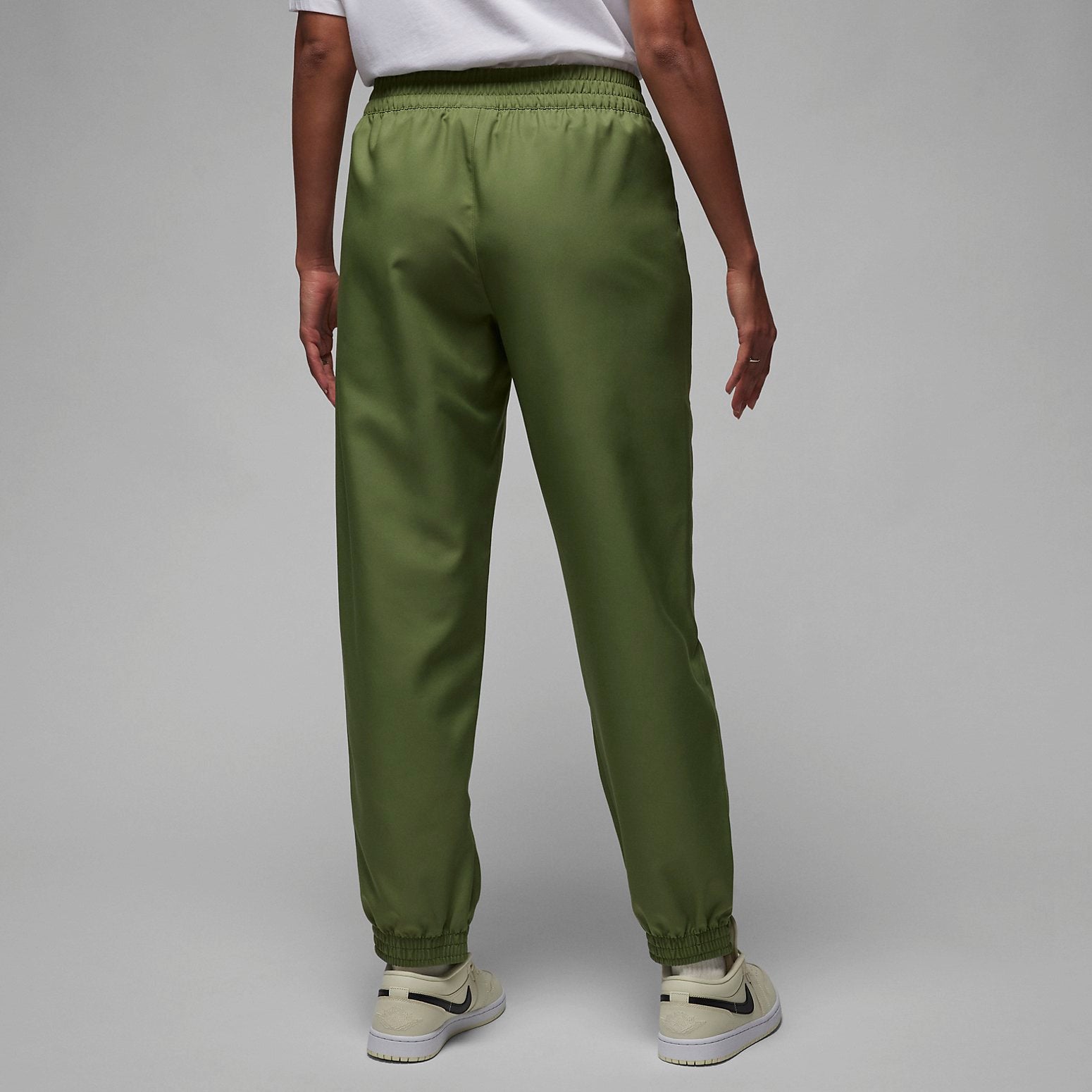 (WMNS) Air Jordan Woven Trousers 'Green' DZ3375-340