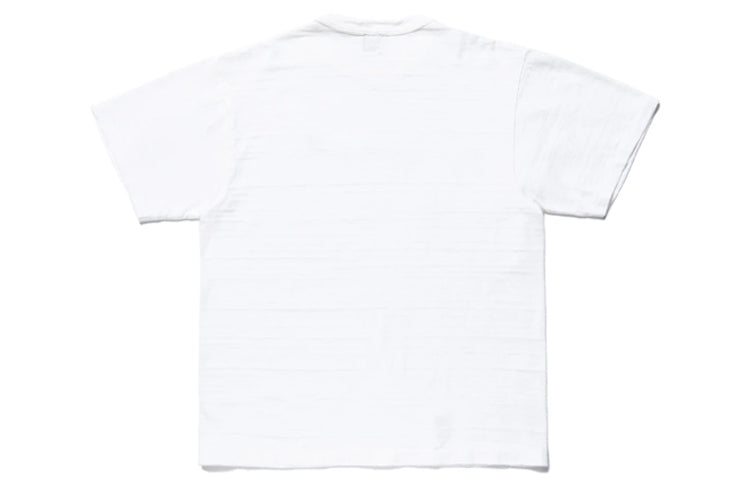 HUMAN MADE Short-Sleeved Unisex White/Blue HM20TE0817