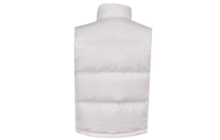 New Balance Casual Down Vest Asia Sizing 'White Black' NJA4E013-IV