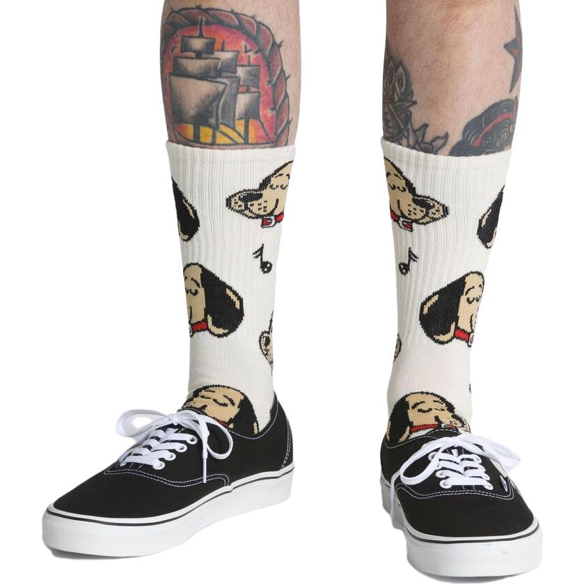 Vans Music Academy Crew Sock 'Antique White' VN0008NS3KS