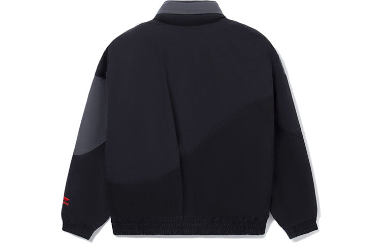 Li-Ning Color Block Cargo Jacket 'Black Grey' AFDR699-1